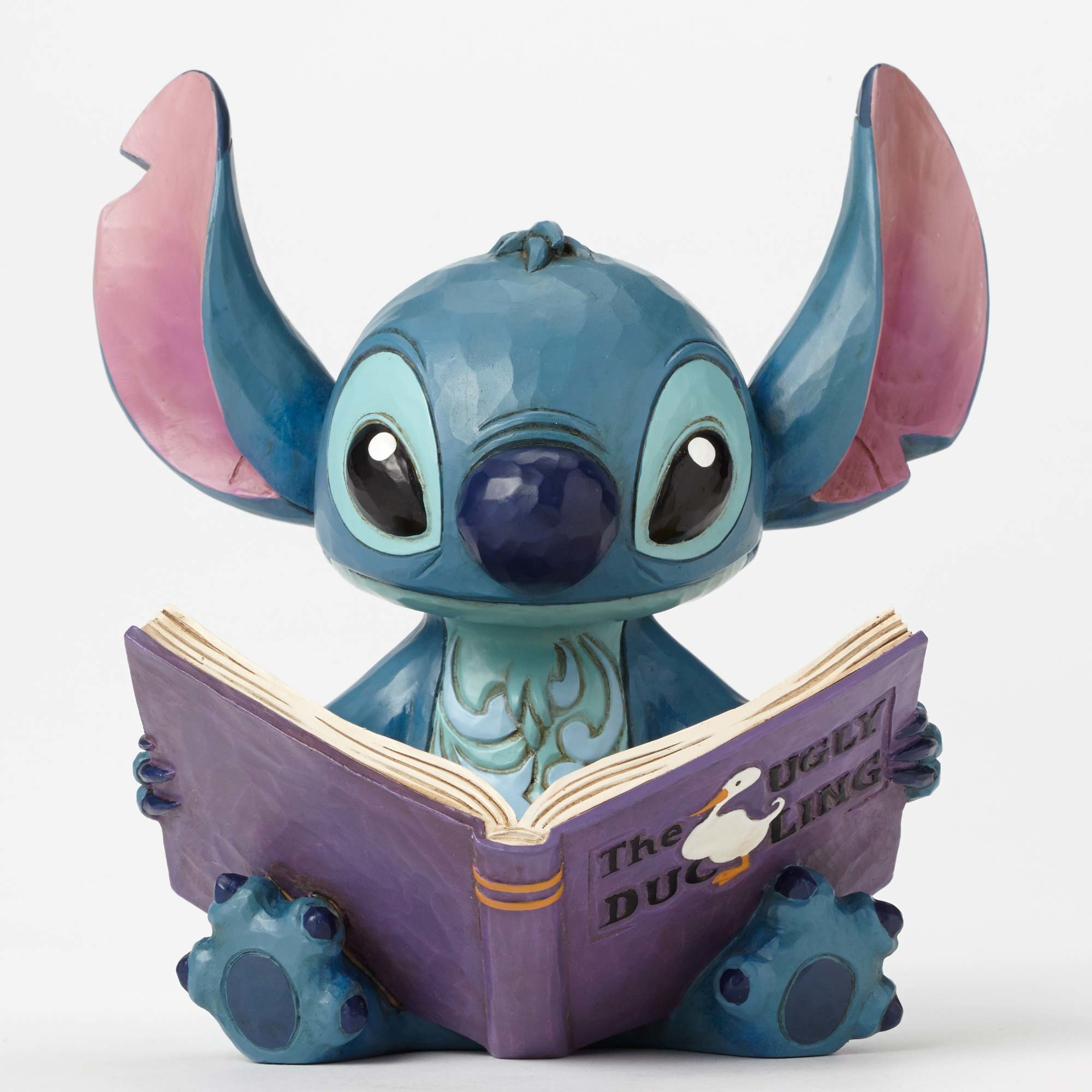 Disney Traditions Stitch with Story Book Statue